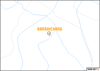 map of Sanshichang