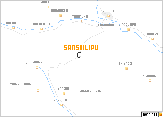 map of Sanshilipu