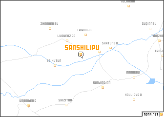 map of Sanshilipu