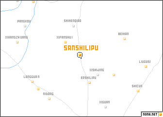 map of Sanshilipu