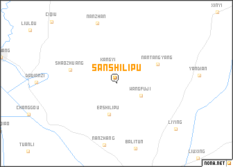 map of Sanshilipu