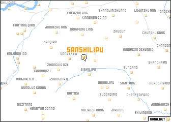 map of Sanshilipu