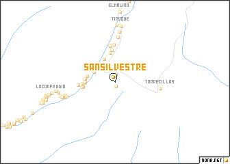 map of San Silvestre