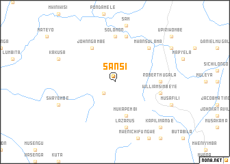 map of Sansi