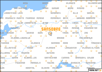 map of Sansobre