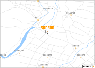 map of Sanson