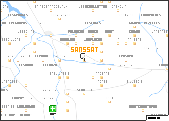 map of Sanssat