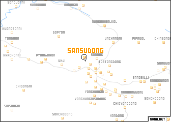 map of Sansu-dong