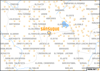 map of Sansuque