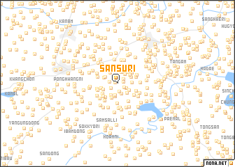 map of Sansu-ri