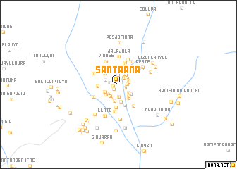 map of Santa Ana