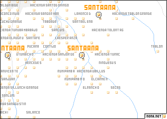 map of Santa Ana