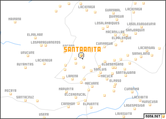 map of Santa Anita