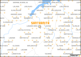 map of Santa Anita