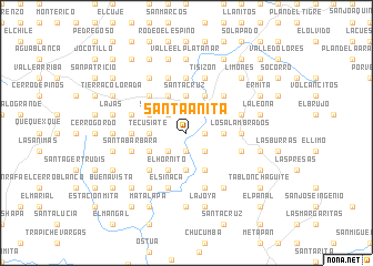 map of Santa Anita