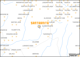 map of Santa Anita