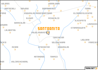 map of Santa Anita