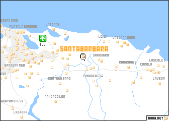 map of Santa Barbara