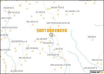 map of Santa Barbara