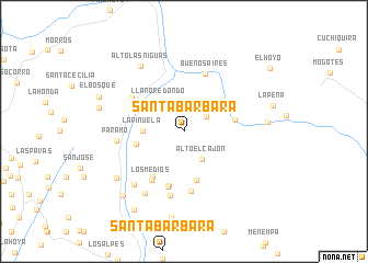 map of Santa Barbara