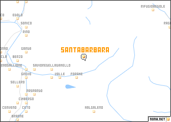 map of Santa Barbara