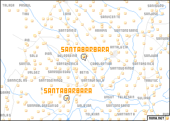 map of Santa Barbara