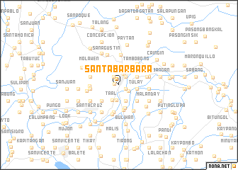 map of Santa Barbara