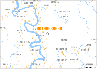 map of Santa Barbara