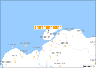 map of Santa Barbara