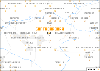 map of Santa Barbara