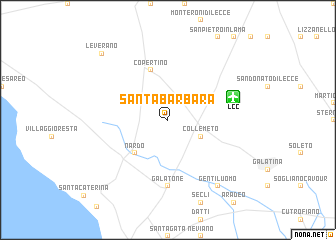 map of Santa Barbara