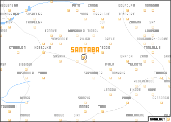 map of Santaba