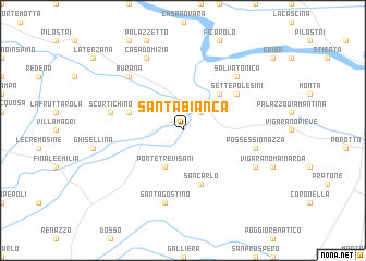 map of Santa Bianca