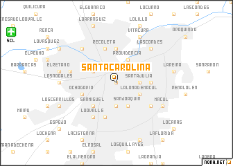 map of Santa Carolina