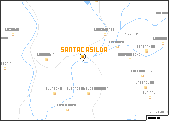 map of Santa Casilda