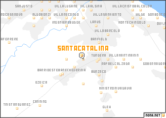 map of Santa Catalina