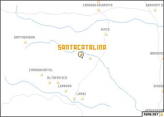 map of Santa Catalina