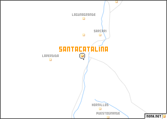 map of Santa Catalina