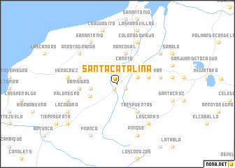 map of Santa Catalina