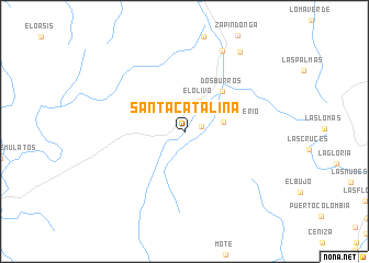 map of Santa Catalína