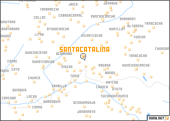 map of Santa Catalina