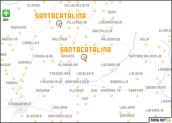 map of Santa Catalina