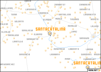 map of Santa Catalina