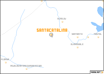 map of Santa Catalina