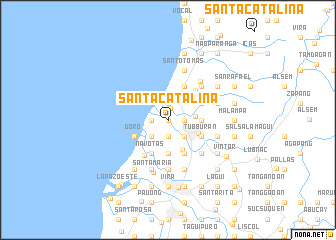 map of Santa Catalina