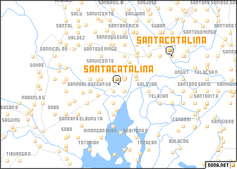 map of Santa Catalina