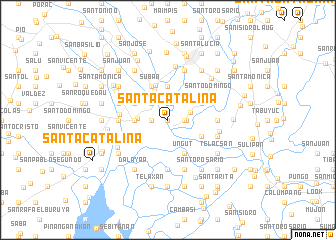 map of Santa Catalina