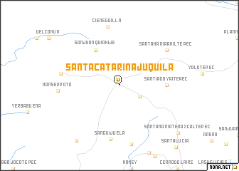 map of Santa Catarina Juquila