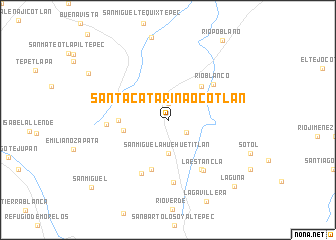 map of Santa Catarina Ocotlán