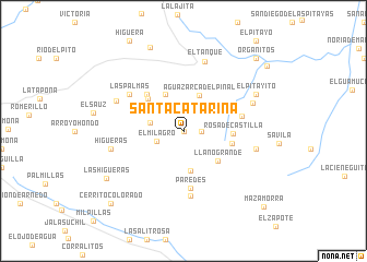 map of Santa Catarina